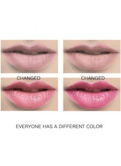 FirstFly firstfly Pack of 6 Crystal Flower Jelly Lipstick, Long Lasting Nutritious Lip Balm Lips Moisturizer Magic Temperature Color Change Lip Gloss (Pink)  - Image 5