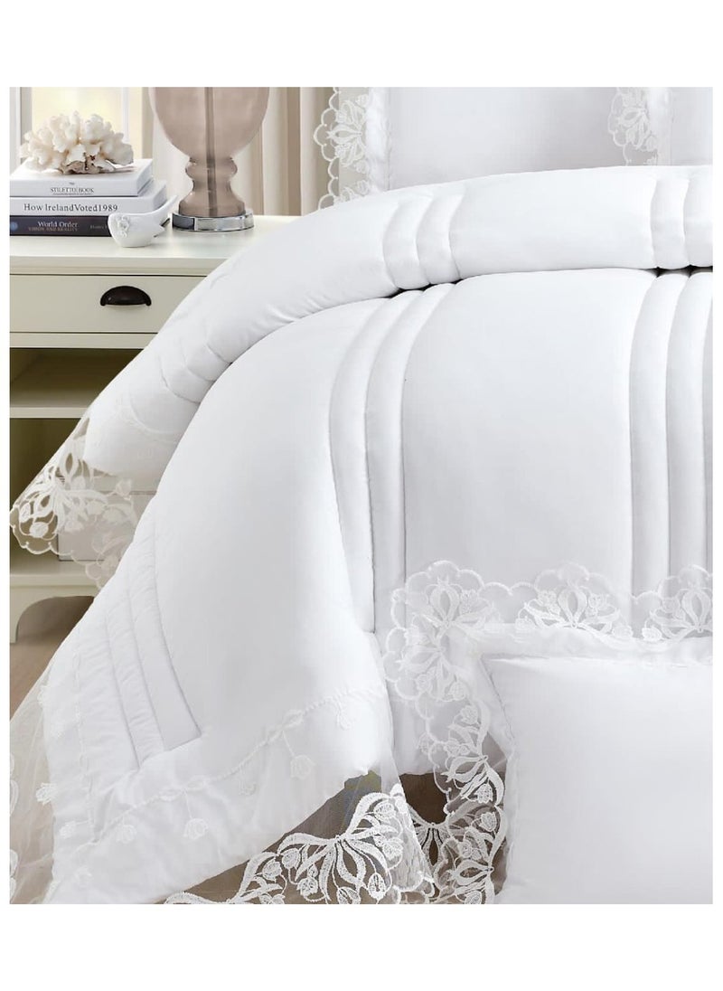 Brides Two-piece bridal mattress, 8-piece quilt set, size 240 x 260 cm/white  - Image 2