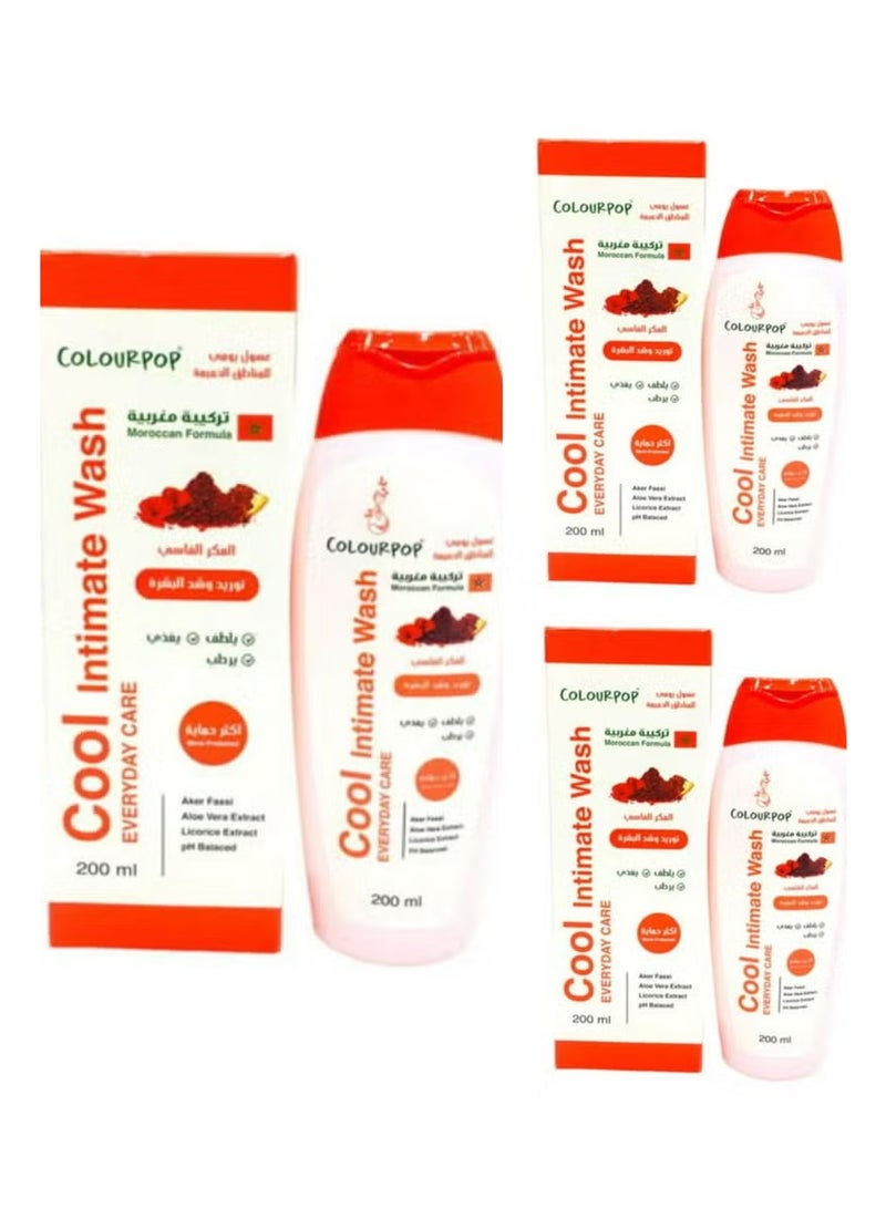 ColourPop Intimate Wash Aker Fassi 200 ML 3 Pcs