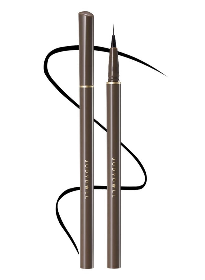 JUDYDOLL Ultra-Fine Liquid Eyeliner - Precision Tip for Flawless Application, Long-Lasting & Smudge-Proof, Quick-Drying, Waterproof, Ideal for Beginners (#01 Black) - Image 1