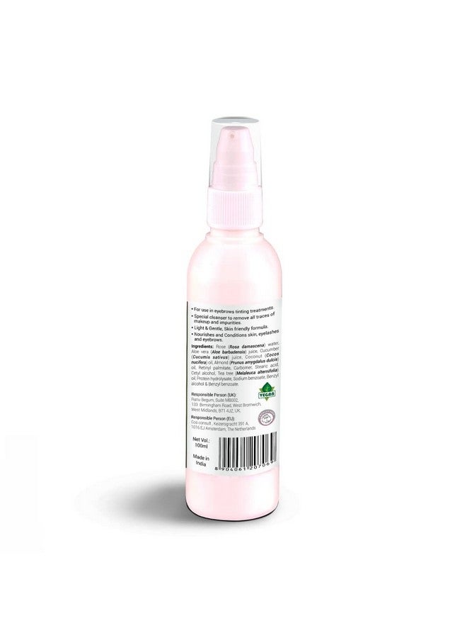MinaiBrow Mina Ibrow Conditioning Cleanser For Hair And Skin ; Natural And Chemical Free Pre Cleansing Solution For Brow Tint ; Remover Impurities Hydrate And Retail Moisture 100Ml - Image 3