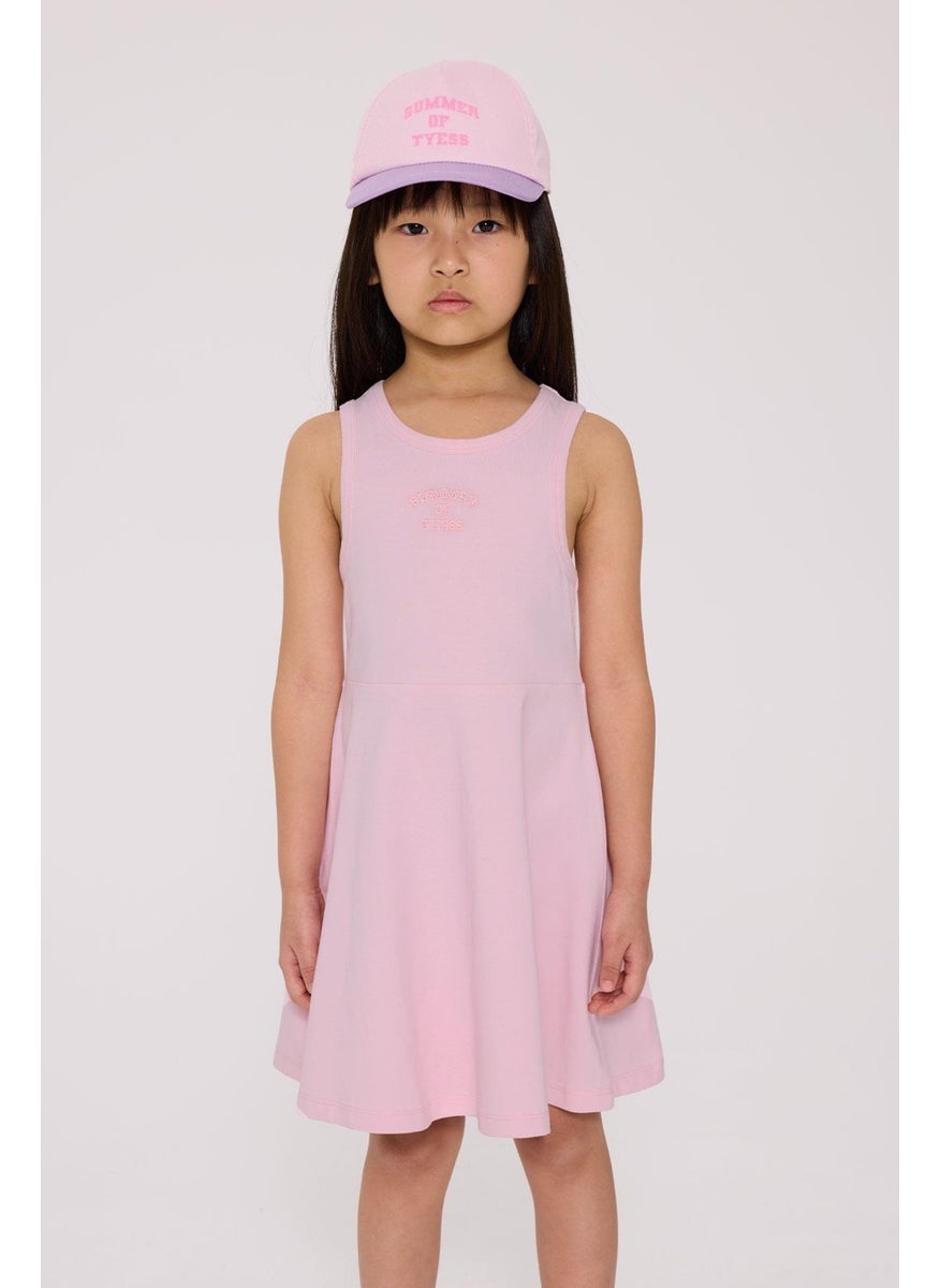 Tyess Basic Bg Store Girl Pink Dress  - Image 2