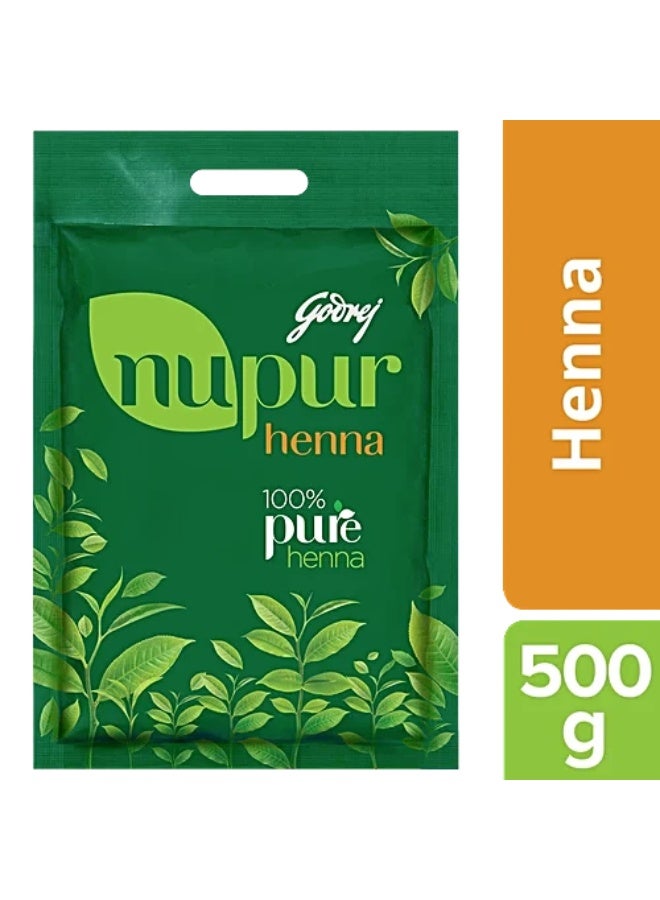 غودريج نوبور حناء طبيعية لتلوين الشعر أخضر 500جرام - Image 1