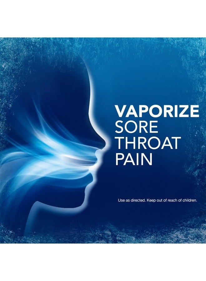 Vicks VapoCool Severe Medicated Sore Throat Drops, Max Strength Menthol, Soothes Sore Throat Pain, Winterfrost Flavor, 45ct - Image 2