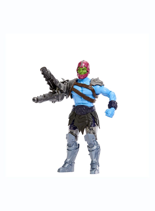 MOTU ​Masters of the Universe Feature Action Figure Cannon Transform Trap Jaw, Twist & Release Move, 5.5 Inch, 2026 Movie Accurate Villain Toy - Image 3