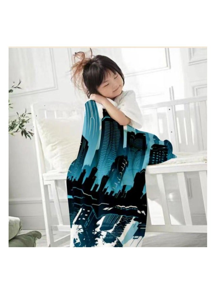 general Children's or student cartoon flannel thin blanket (warm and comfortable, suitable for sleep, games) 100cm*150cm - 646 - Image 3