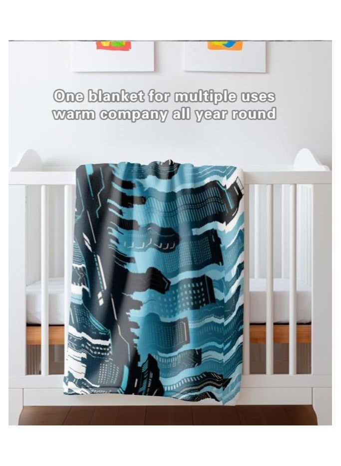 general Children's or student cartoon flannel thin blanket (warm and comfortable, suitable for sleep, games) 100cm*150cm - 646 - Image 5