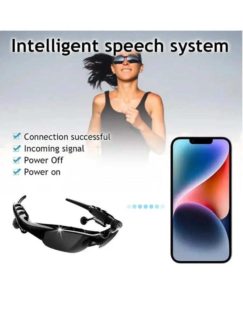 EVEREEN Wireless Bluetooth Sunglasses Wireless Headset Protection Polarized Sunglasses  - Image 4