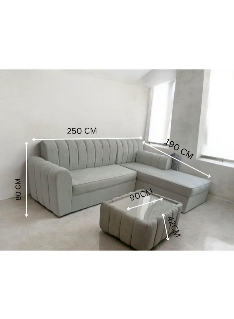 Maharat Al Bahar Large L-Shape Sofa Set – Luxury Seating - Image 2