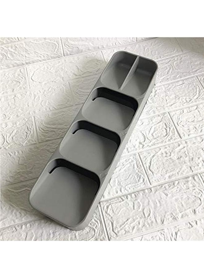 SHOWAY Kitchen Drawer Cutlery Organizer Tray Utensils Store Holder Rack For Cutlery Silverware Compact And Gadgets Organizer Tools Divider Storage Cabinet Plastic Drawer - Image 4