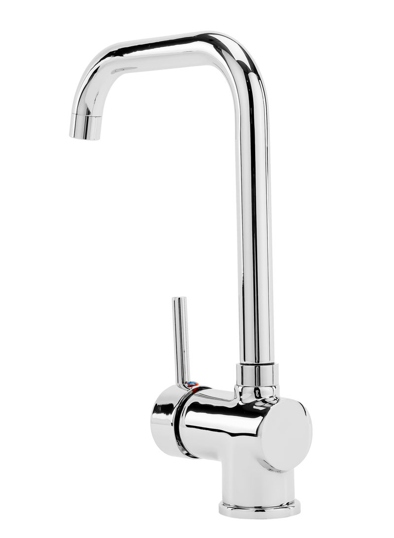 GEEPAS Single Lever Sink Mixer With Deck Mounted Tap for Kitchen and Bathroom - Image 5