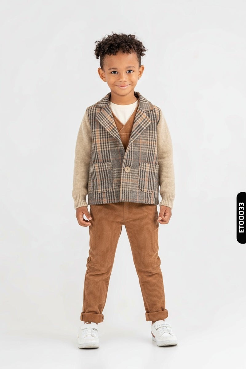 Hype Boys' Underwear and Shirt Set (Ages 3-12 Months) 8317 - Image 1