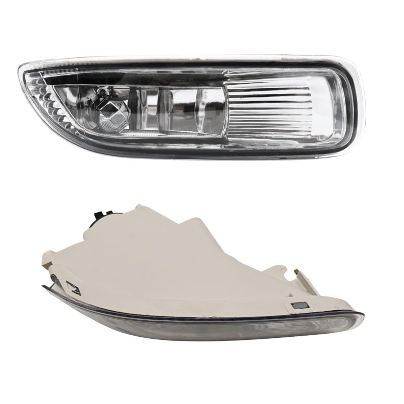 WILD BEAR Fog Lights Assembly Compatible with 2003 2004 Corolla w/Bulbs Clear Lens Switch and Wiring Harness Kit - Image 3