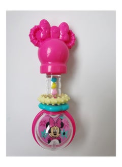Cudlie Disney Baby Girl Minnie Mouse 5 Oz Bottle, Rattle & Pacifier Gift Set Fd51135  - Image 3