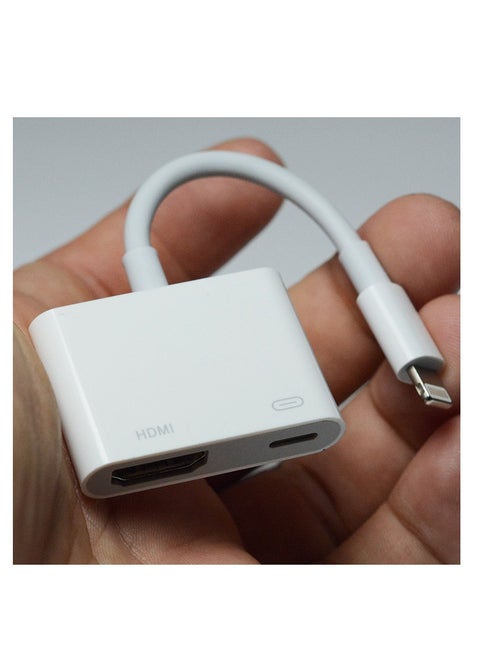 Lightning To HDMI High-Definition Cable Suitable For Apple Mobile Phone To TV High-Definition Video Converter