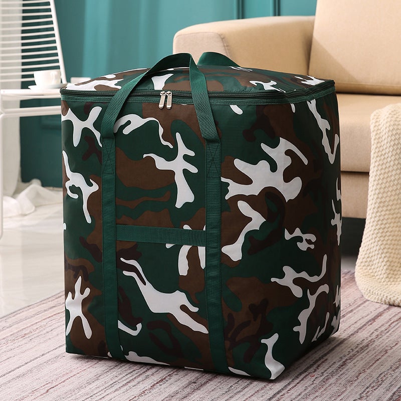 Extra Large Thick Oxford Quilt Storage Bag Camouflage 