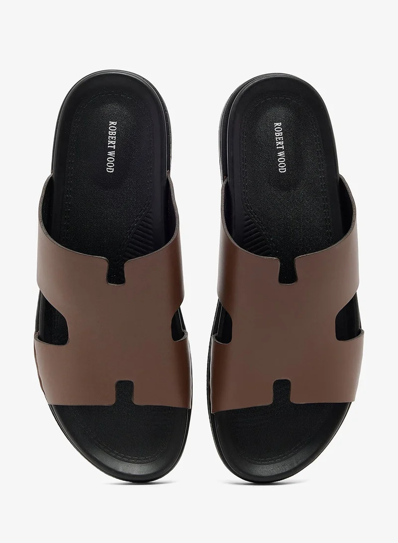 Robert Wood Comfort Footbed Slider Sandals