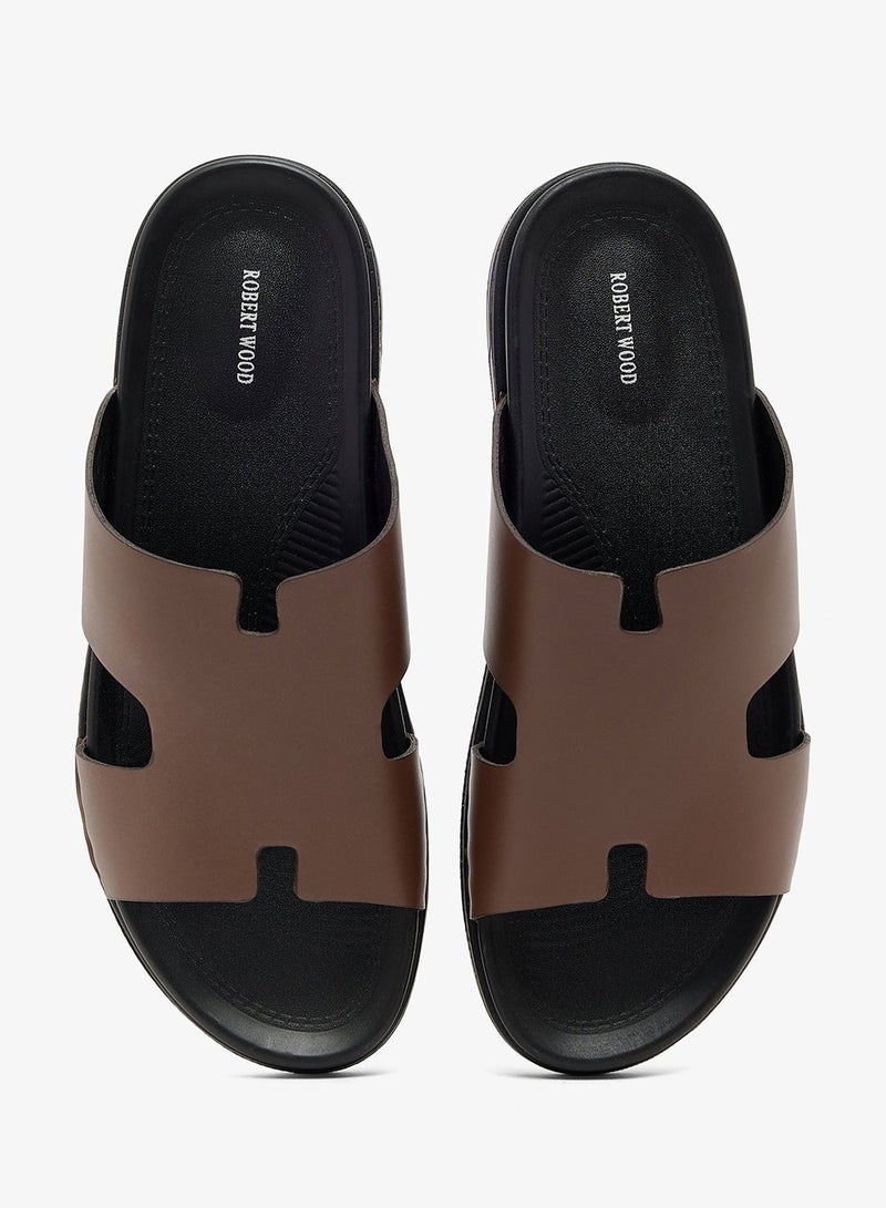 Robert Wood Comfort Footbed Slider Sandals - Image 4