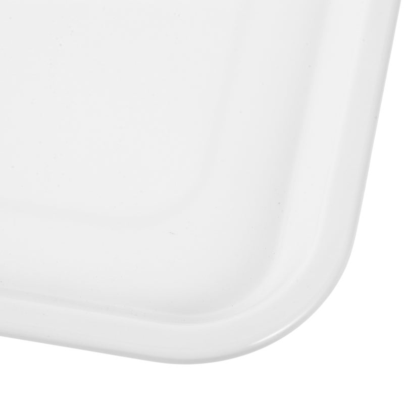 2Pcs Food Serving Tray Rectangular Serving Tray Reusable Dessert Cake Bread Tray - Image 2