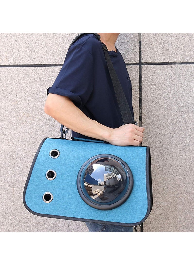 A.M Pet Carrier for Small Cat & Dog, Fashionable Cat Cage for Walking, Hiking,Shopping - Image 2