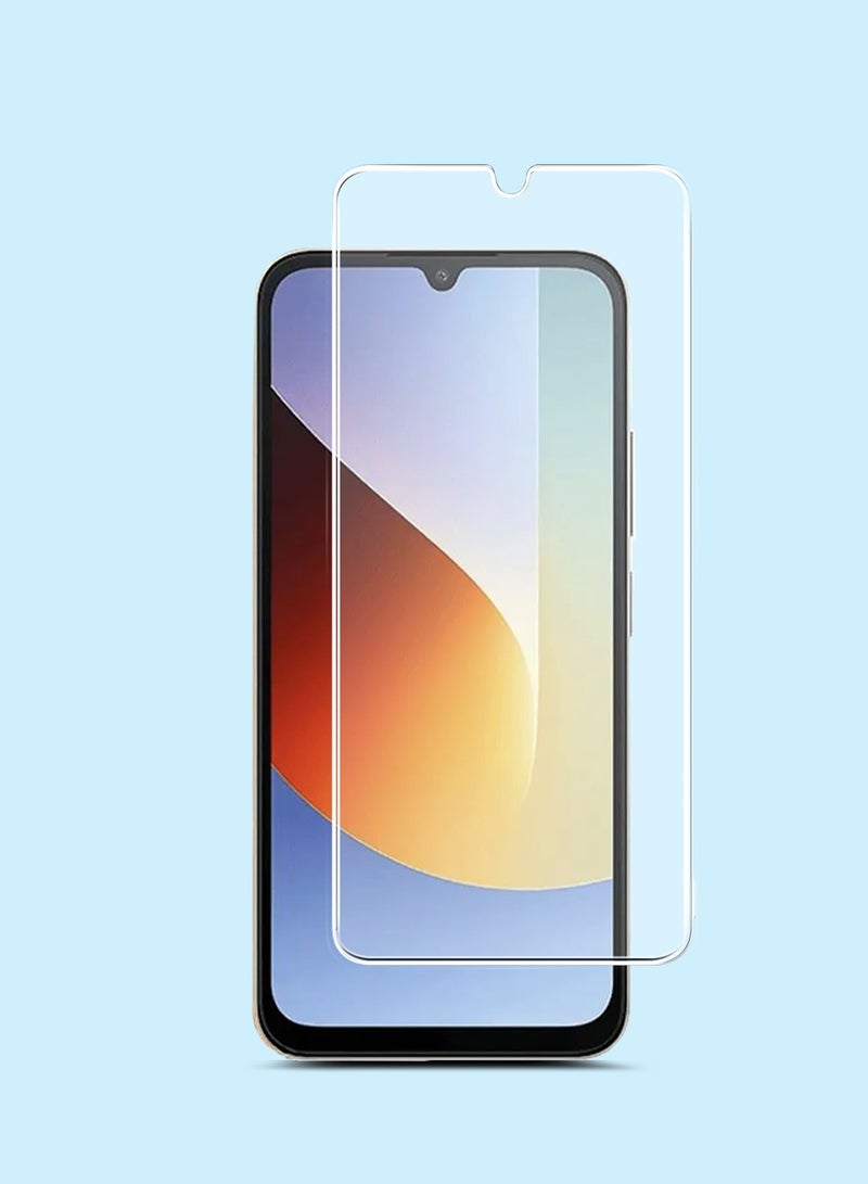 GMAX Xiaomi Redmi A7 Pro 4G / Redmi A7 4G / Xiaomi Poco C85x 5G 2026 GMAX Premium Series Curved Edges 9H 2.5D Tempered Glass Screen Protector - Clear - Image 1