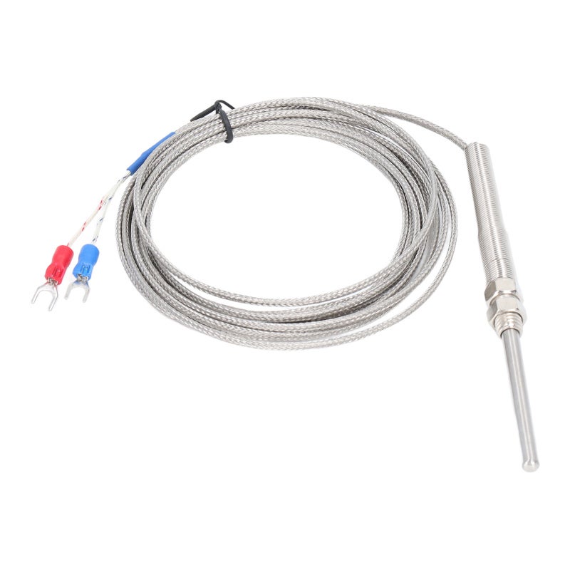 K Type Thermocouple 3 Meters Quick Response Temperature Sensor - High Temperature Resistant Shielded Detector for Industrial Temperature Measurement, Maintenance and Control - Image 3