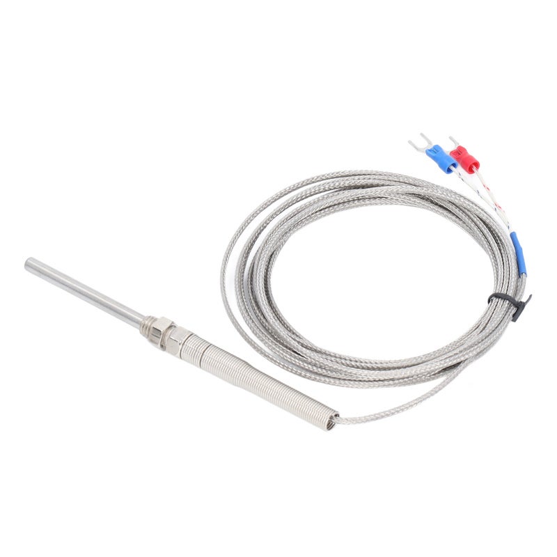 K Type Thermocouple 3 Meters Quick Response Temperature Sensor - High Temperature Resistant Shielded Detector for Industrial Temperature Measurement, Maintenance and Control - Image 2