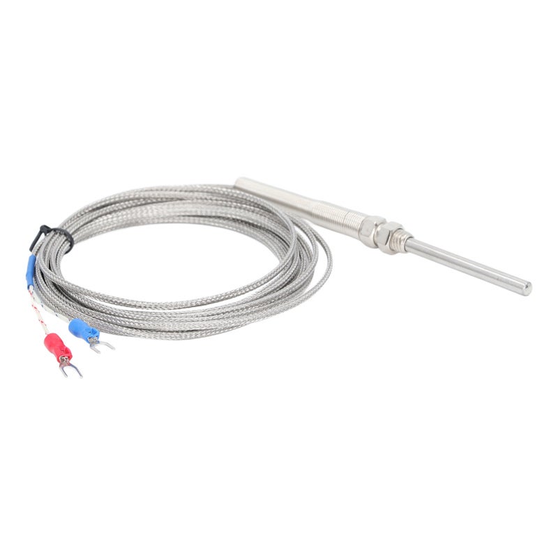 K Type Thermocouple 3 Meters Quick Response Temperature Sensor - High Temperature Resistant Shielded Detector for Industrial Temperature Measurement, Maintenance and Control - Image 4