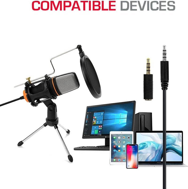 Trands Streamer Recording Microphone TR-MIC374 with Pop Filter - Image 5
