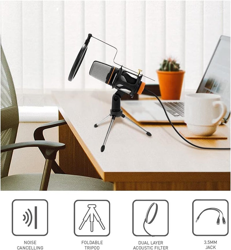 Trands Streamer Recording Microphone TR-MIC374 with Pop Filter - Image 4