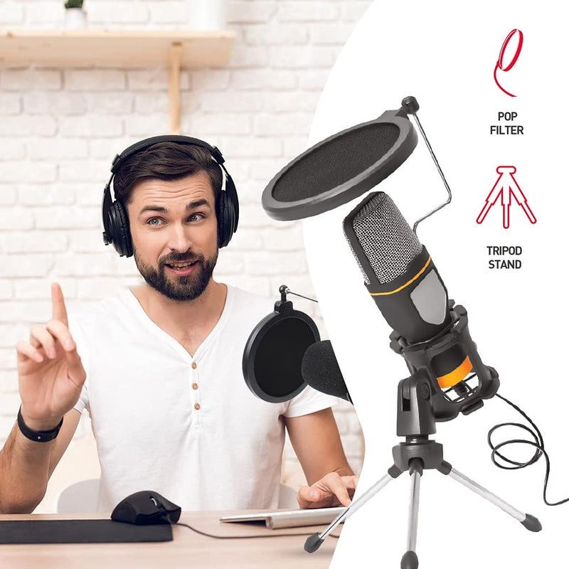 Trands Streamer Recording Microphone TR-MIC374 with Pop Filter - Image 2