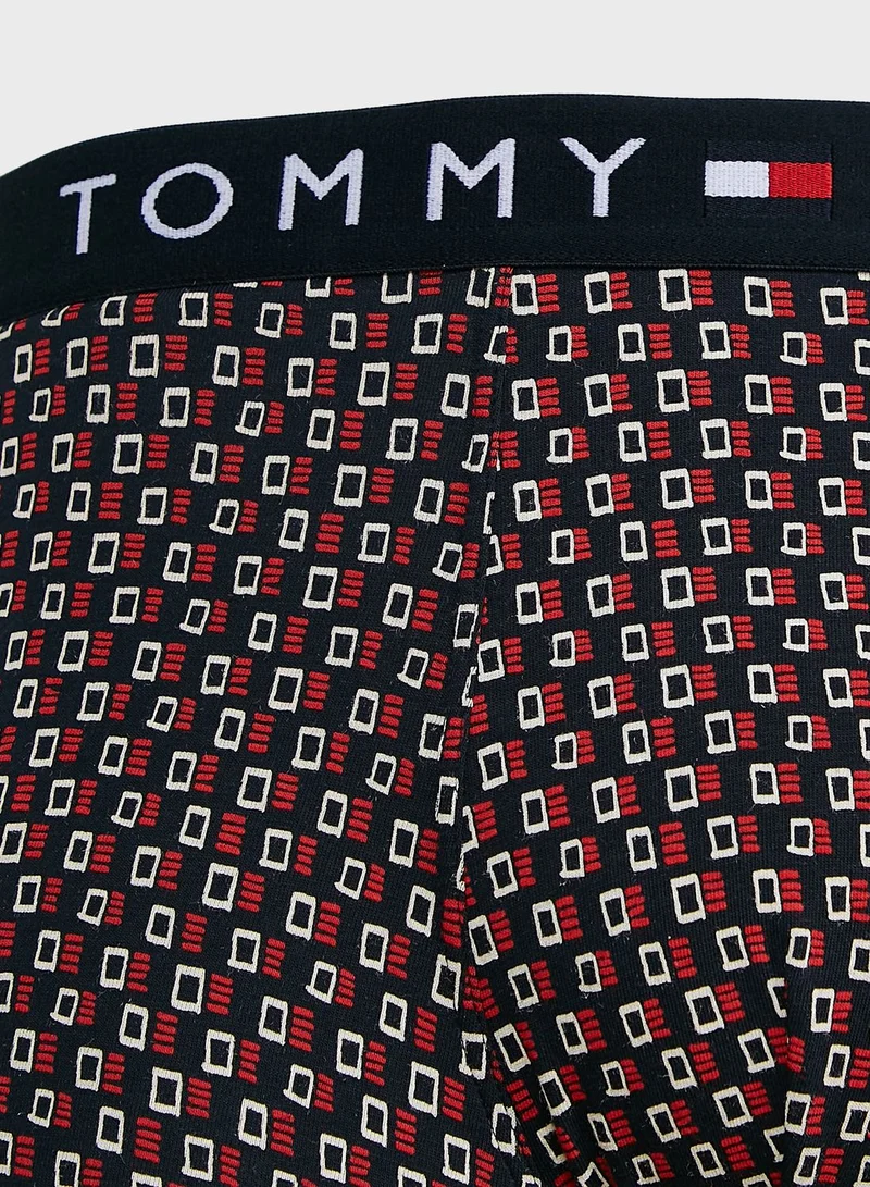 TOMMY HILFIGER Striped Logo Band Trunks