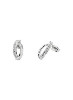 Karen Millen Oval Pavé Chain Stud Earring  - Image 2