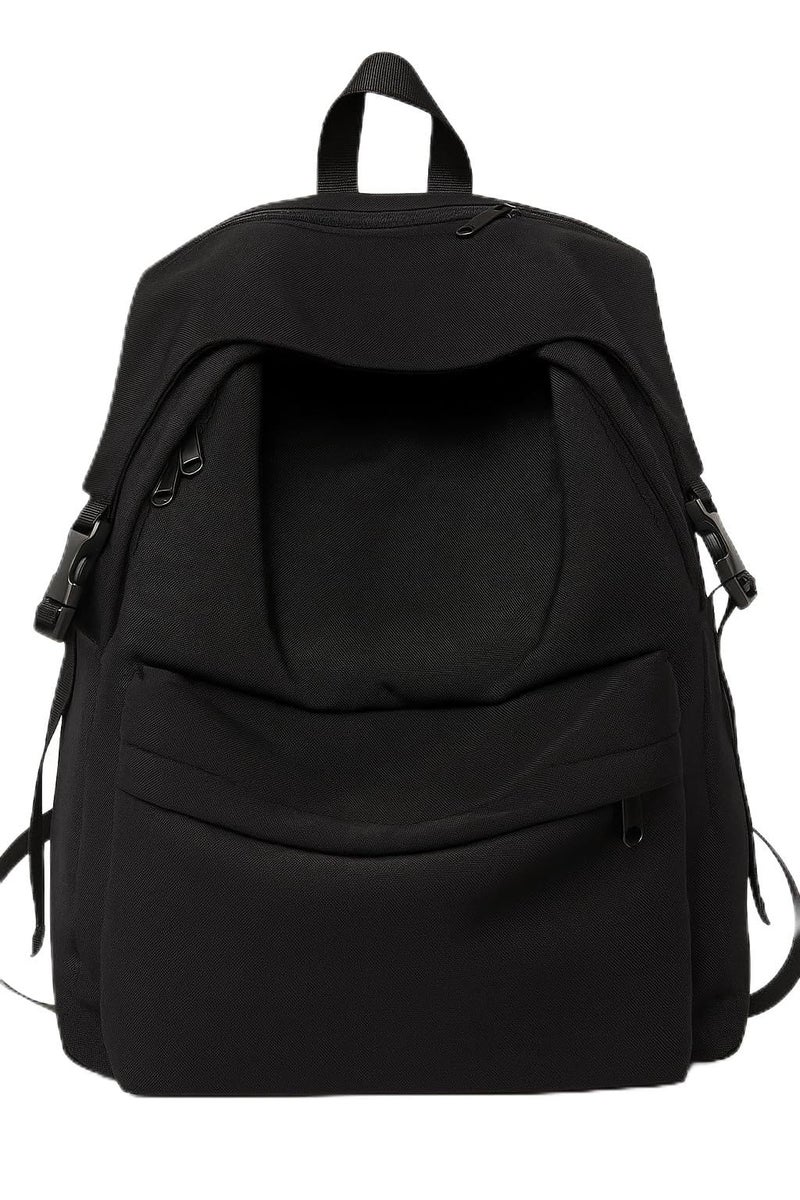 MUCHOVA Laptop Backpack for Women Stylish Premium Bag for Girls Classic Lightweight Shoulder Bag Teen Girls (Black) (Black) - Image 5