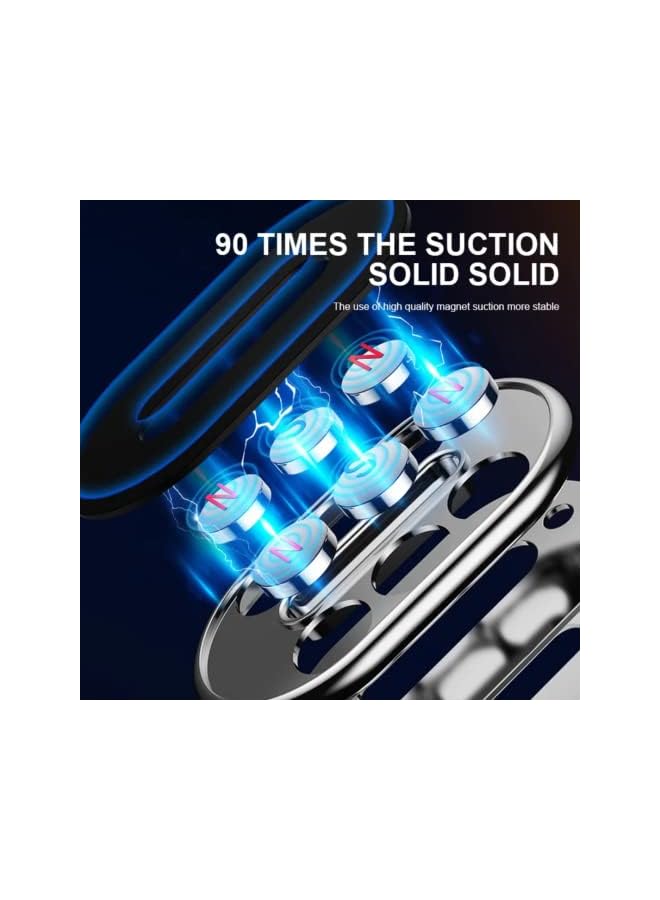 S-TOP Magnetic Car Phone Holder for Dashboard – Securely Holds Your Phone While Driving – Universal Compatibility - Black (E) - Image 2