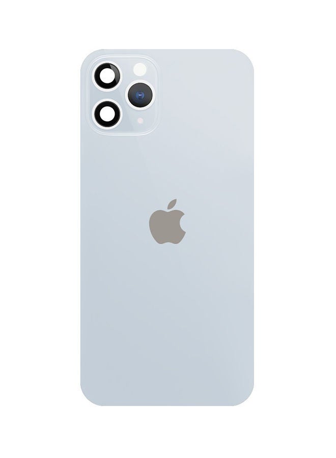 NIBEMINENT Fake Camera Back Sticker For Apple iPhone XS Max Silver
