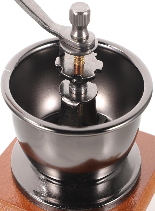 KICHOUSE Elegant Manual Coffee Machine Grinder Ceramic Burr Coffee Bean Mill Mini Pepper Grinder Space-saving for Kitchen - Image 3
