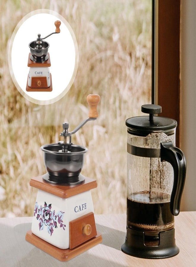 KICHOUSE Elegant Manual Coffee Machine Grinder Ceramic Burr Coffee Bean Mill Mini Pepper Grinder Space-saving for Kitchen - Image 5