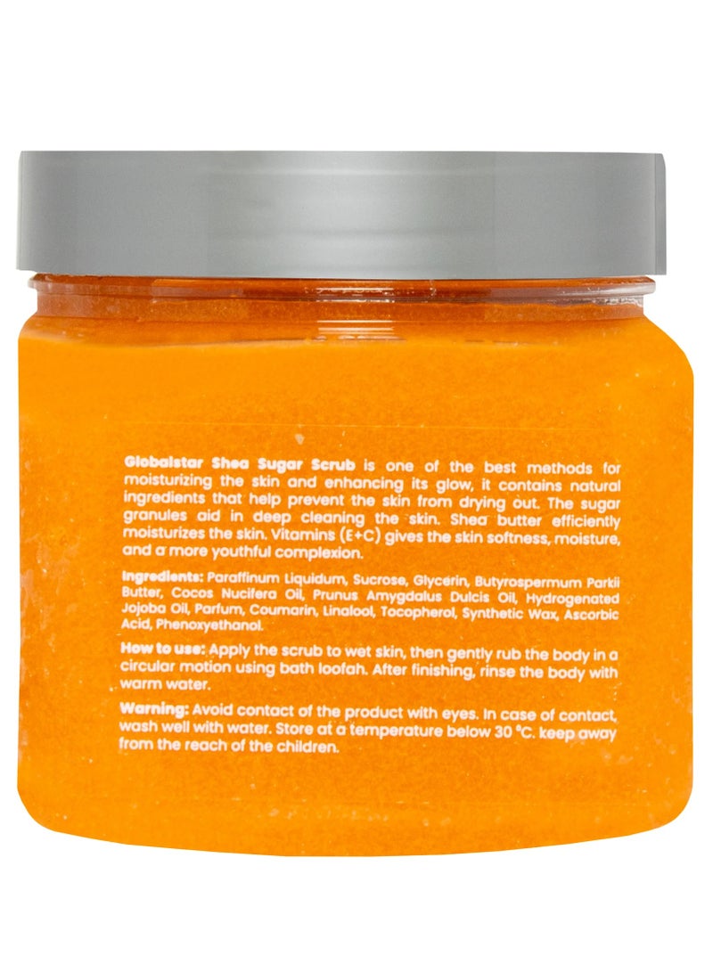 globalstar Shea and Vitamin C Sugar Scrub 600ml - Image 3