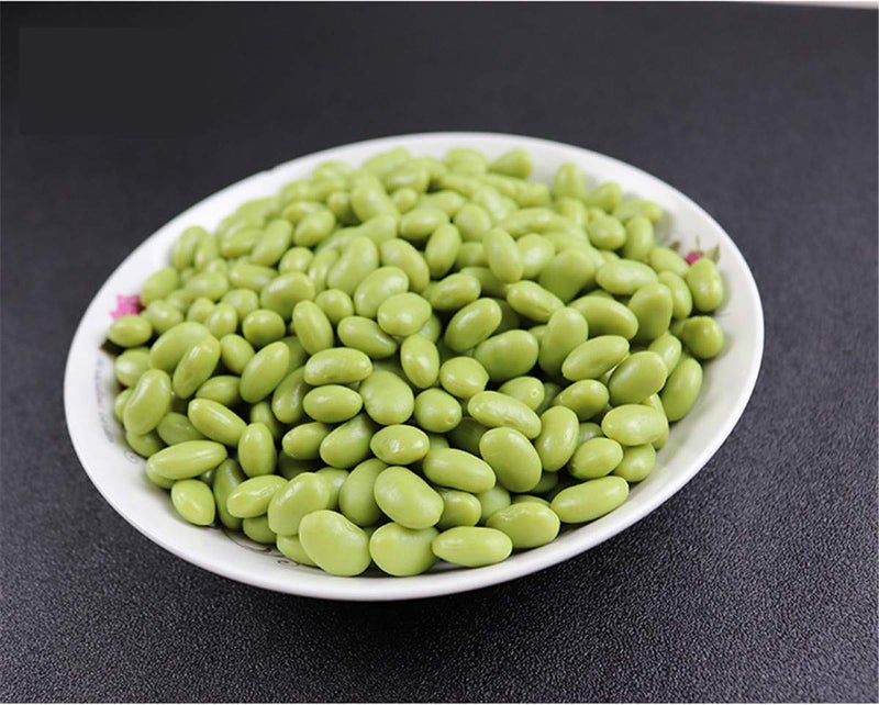 Zzooi Zzooi 50PCS Artificial Fake Green Soy Beans Faux Edamame 