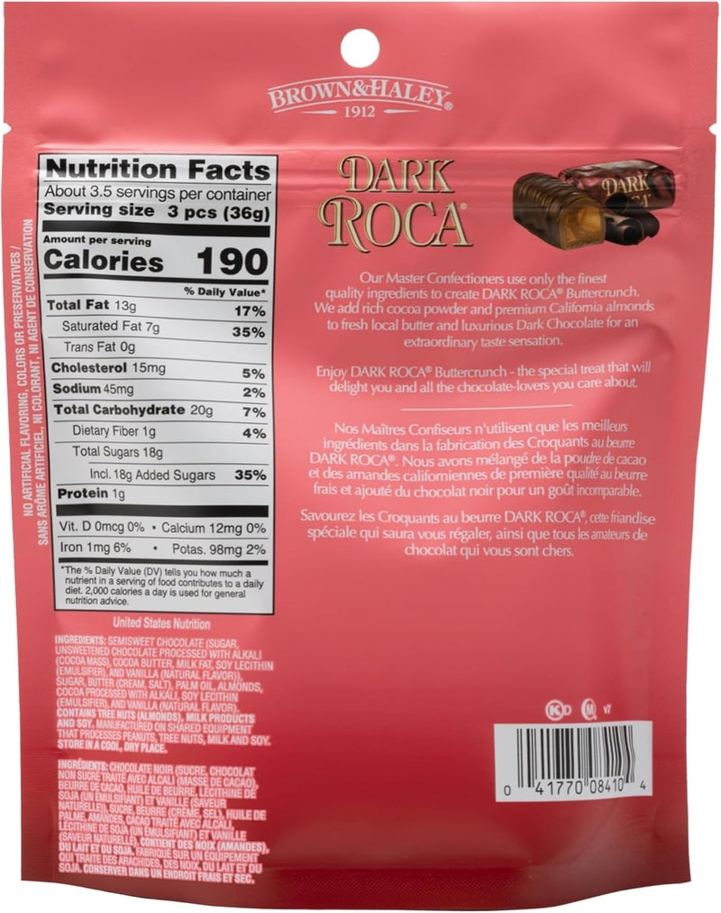 Roca Brown & Haley Dark Roca Almond Toffee - Image 2