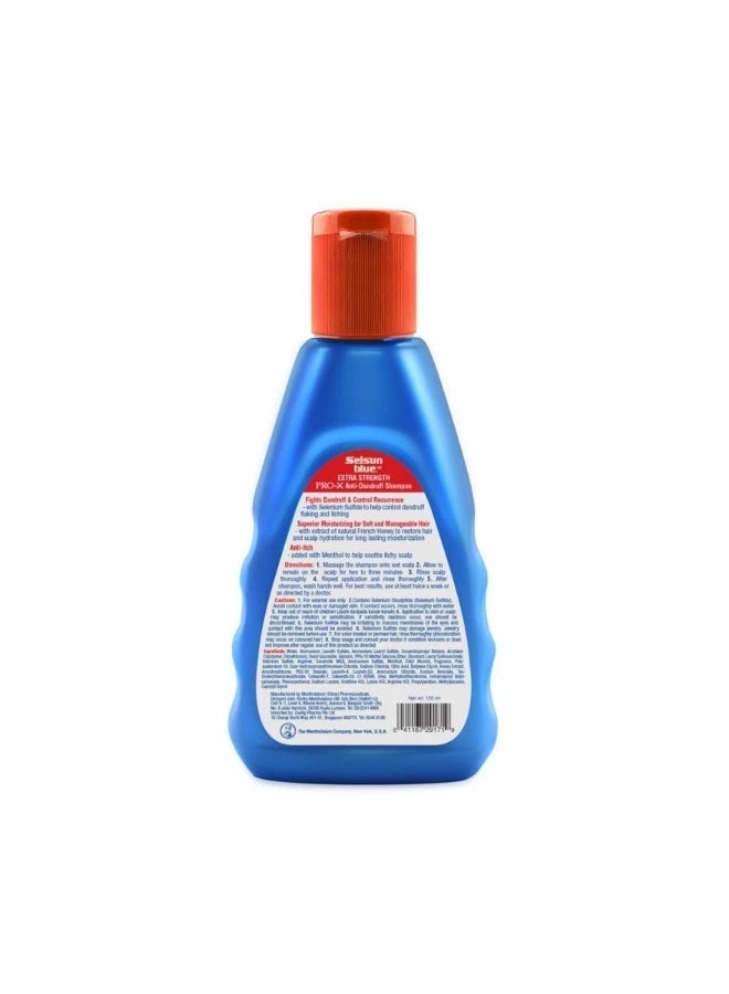 سلسن بلو شامبو Selsun Blue Extra Strength ضد القشرة 120 مل للعناية بفروة الرأس والحكة - Image 2