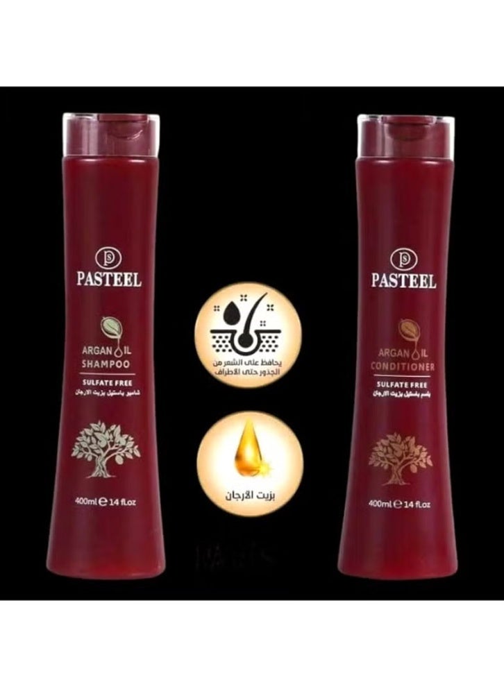 باستيل شامبو + بلسم باستيل بالارغان -400مل - Image 2