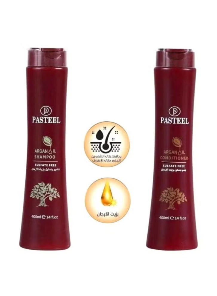 باستيل شامبو + بلسم باستيل بالارغان -400مل - Image 1