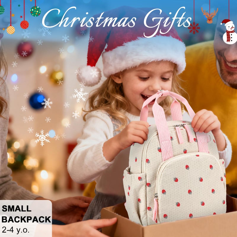Bluboon Toddler Backpack for Girls Boys 2-4 Cute 12" Preschool Kindergarten Backpacks Kids Daycare Bags School Travel - Image 2