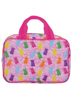 iscream iscream 12.25" x 8.25" Nylon Double Handle Zippered Cosmetic Bag - Beary Sweet Gummi Bears 