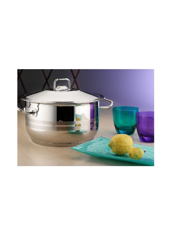 PARFAIT Gastro Stainless Steel Casserole with Lid Silver 24 x 14 cm 3TTCLK0624010  - Image 3