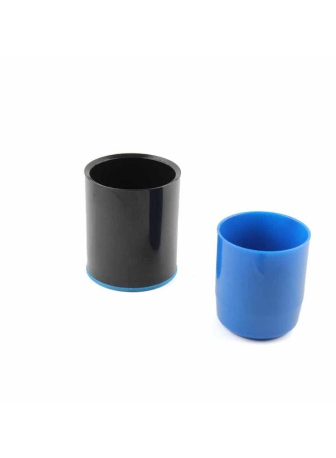 ARK PEN HOLDER CUP PLASTIC ROUND BLACK MODEL 6663 - Image 2
