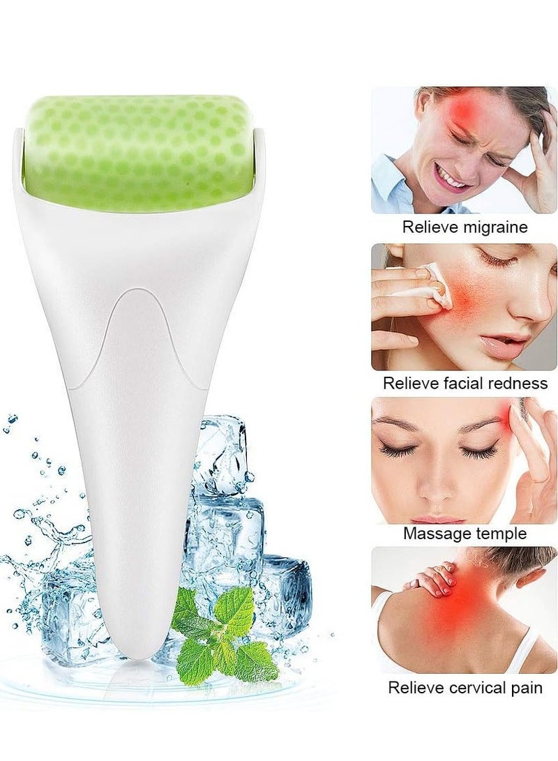Ice Roller Face Massager Green/White - Image 2
