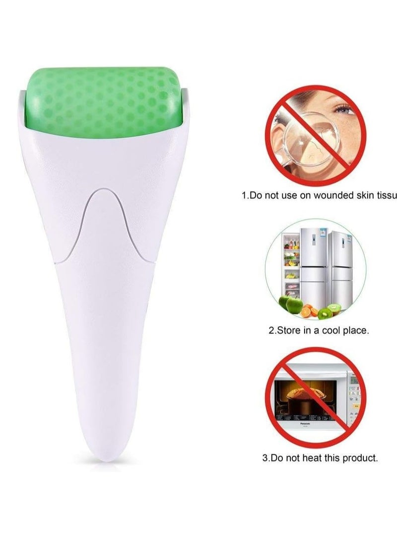 Ice Roller Face Massager Green/White - Image 5